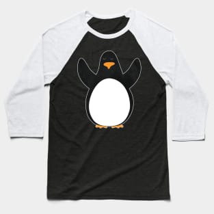 Little penguin prayer in the snowy day Baseball T-Shirt